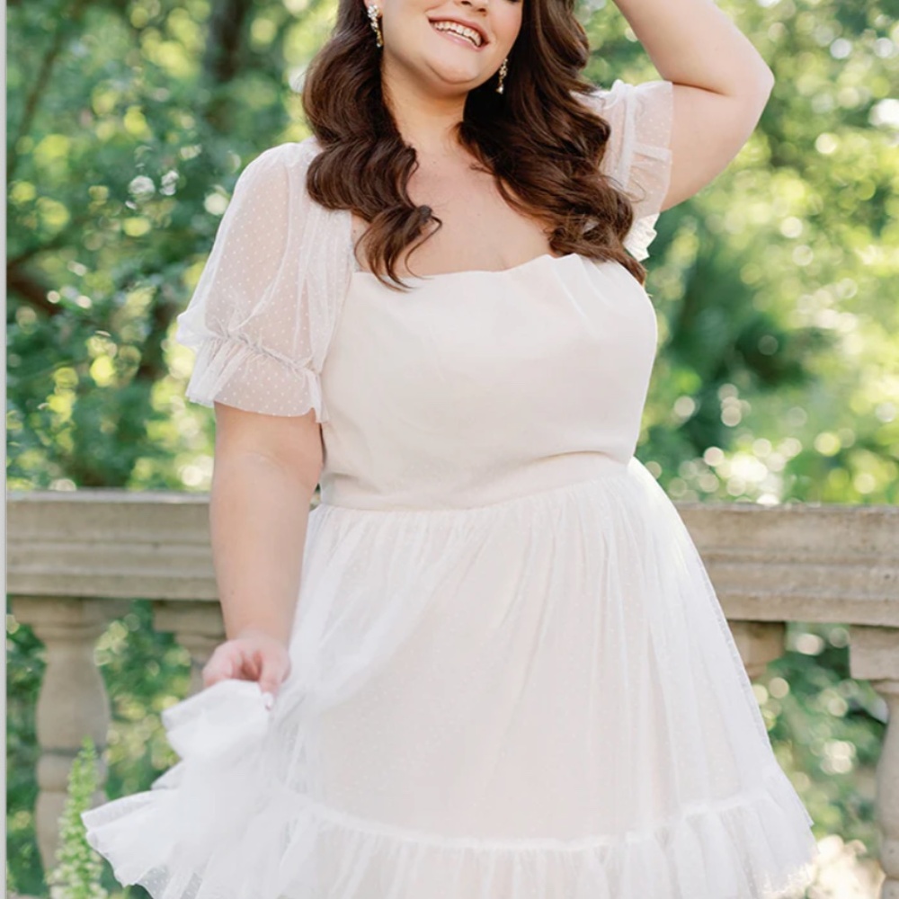 Revelry White Mini Dress